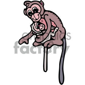 cartoon monkey