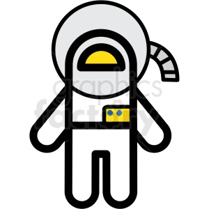 astronaut vector icon