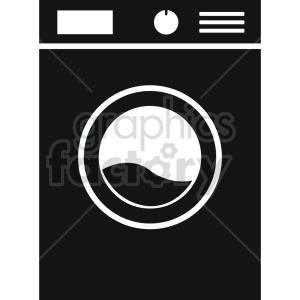 washing machine vector icon graphic clipart 5