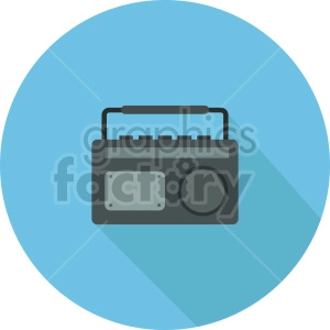 radio vector icon graphic clipart 1