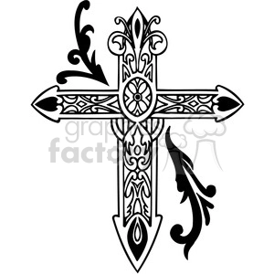 Celtic cross clip art tattoo illustrations 009