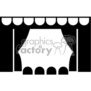 theater vector icon art