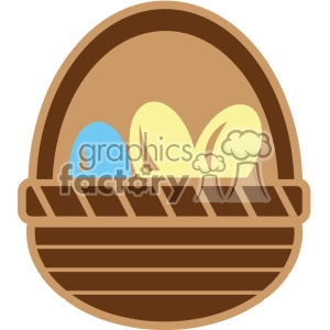 easter basket svg cut file