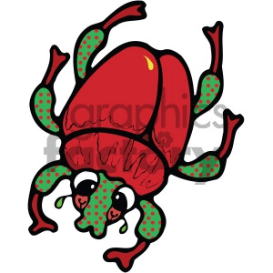 cartoon stink bug clipart