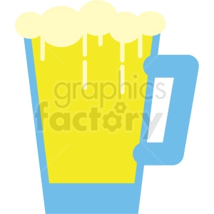 mug of beer vector