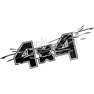 4x4 graphic