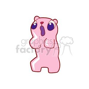 Cute little cartoon bear