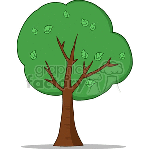 cartoon tree