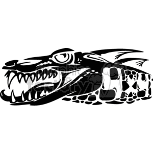 4x4 alligator graphic