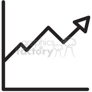 profits up vector icon