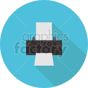 printer vector graphic clipart 1