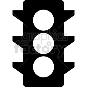 isometric traffic light vector icon clipart 4