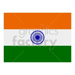 indian flag clipart