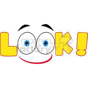 Smile-Yelow-Cartoon-Text-Look