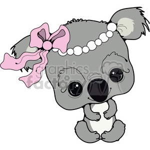 baby koala bear in color