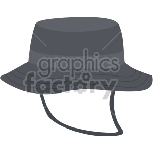 bucket hat no background