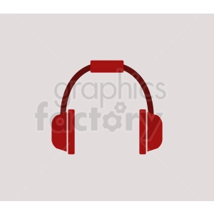 headphone on light background