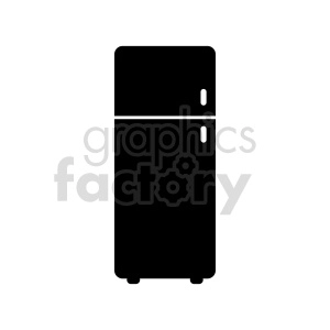 refrigerator vector clipart icon