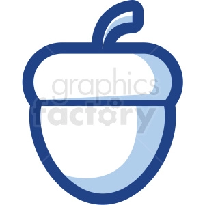 acorn vector icon no background