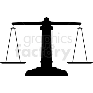 scales of justice vector