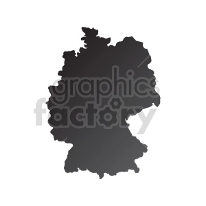 germany gradient vector clipart