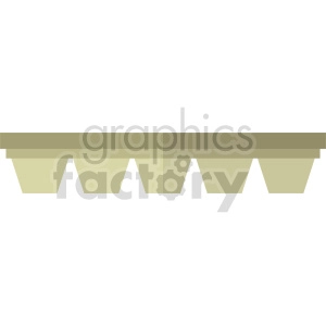 isometric ice tray vector icon clipart 1