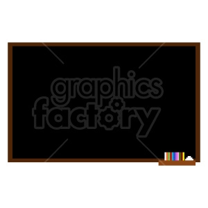 classroom chalkboard vector clipart