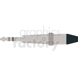 headphone jack vector clipart