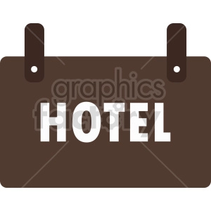 hotel sign icon