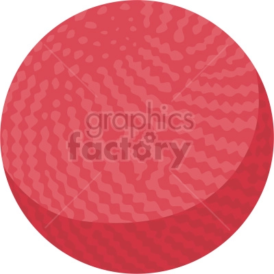 rubber dodge ball vector graphic