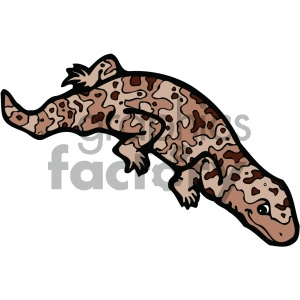 cartoon clipart reptiles 008 c