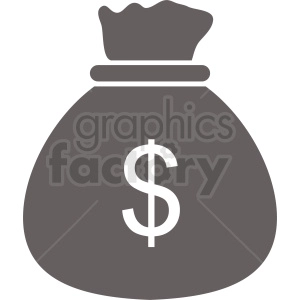 money bag vector icon