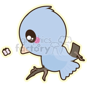 cartoon Bird illustration clip art image