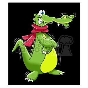 kranky the cartoon crocodile cold