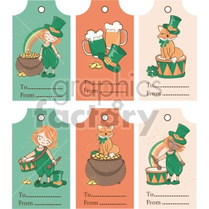 st patricks day tag bundle