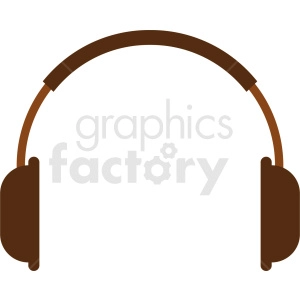 audio headphones vector