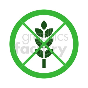 gluten free symbol vector graphic 07