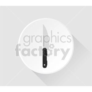 filet knife vector clipart