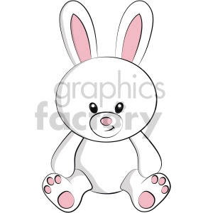 Teddy bunny clipart