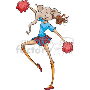 female Republican cheerleader