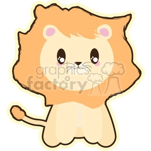 cartoon lion