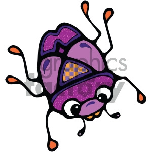 cartoon bug vector art