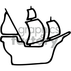 ship outline