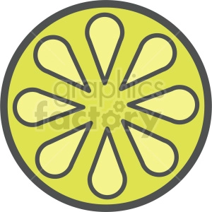 lemon icon vector graphic