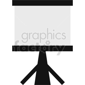 cartoon whiteboard vector clipart