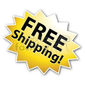 free shipping star burst icon right