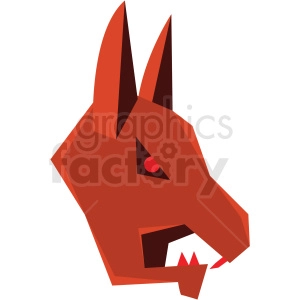 game demon animal vector icon clipart