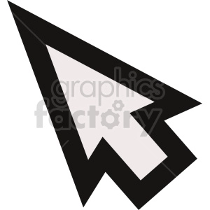 cursor icon vector clipart