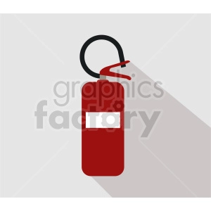 fire extinguisher vector clipart icon