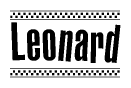 Nametag+Leonard 